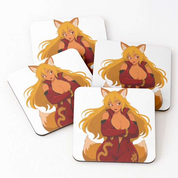 Item preview, Foxy Pin-Up Girl – Retro Cartoon Vixen designed and sold by  Hollow Moon Studios..