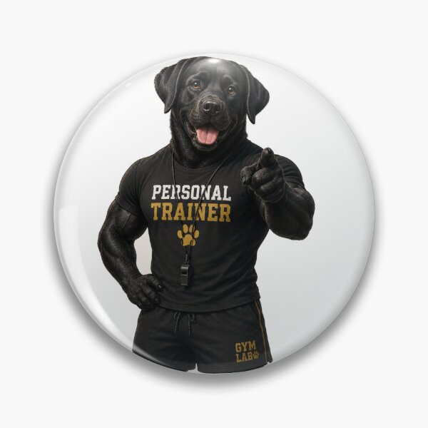 Item preview, Gym Lab – Labrador Personal Trainer with Style designed and sold by Goodthingstree.