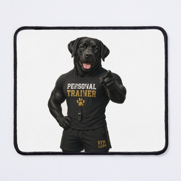 Item preview, Gym Lab – Labrador Personal Trainer with Style designed and sold by Goodthingstree.