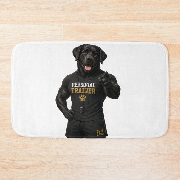 Item preview, Gym Lab – Labrador Personal Trainer with Style designed and sold by Goodthingstree.