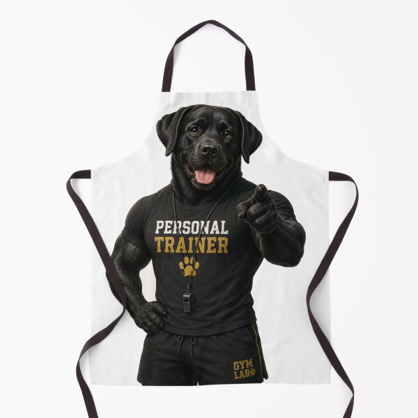 Item preview, Gym Lab – Labrador Personal Trainer with Style designed and sold by Goodthingstree.