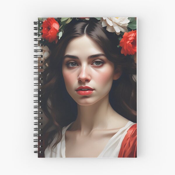 Item preview, Woman with flowers designed and sold by MK26Designs.