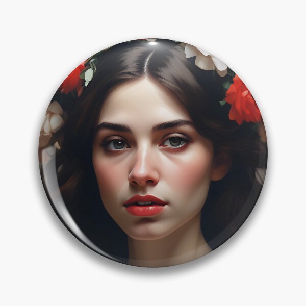 Item preview, Woman with flowers designed and sold by MK26Designs.
