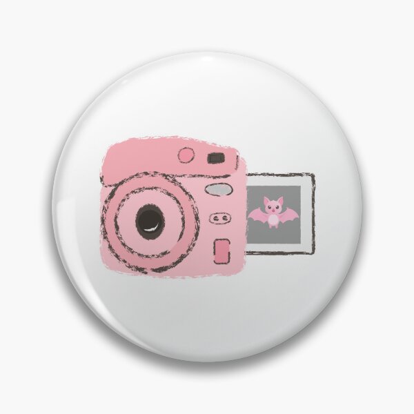 Item preview, Pink Camera Bat Happy Halloween Sublimation Design designed and sold by BigDigital.