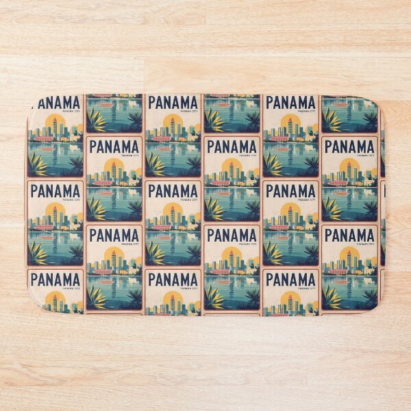 Item preview, Panama City Vintage Travel Tourism designed and sold by TravelersGems.
