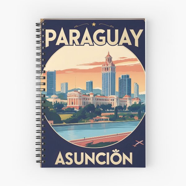Item preview, Asuncion Paraguay Vintage Travel Tourism designed and sold by TravelersGems.