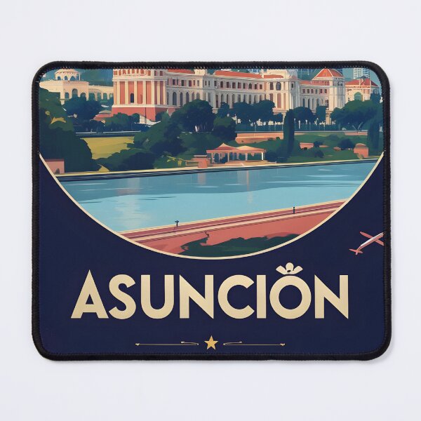 Item preview, Asuncion Paraguay Vintage Travel Tourism designed and sold by TravelersGems.
