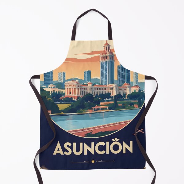 Item preview, Asuncion Paraguay Vintage Travel Tourism designed and sold by TravelersGems.