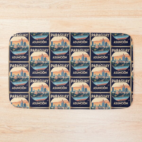 Item preview, Asuncion Paraguay Vintage Travel Tourism designed and sold by TravelersGems.