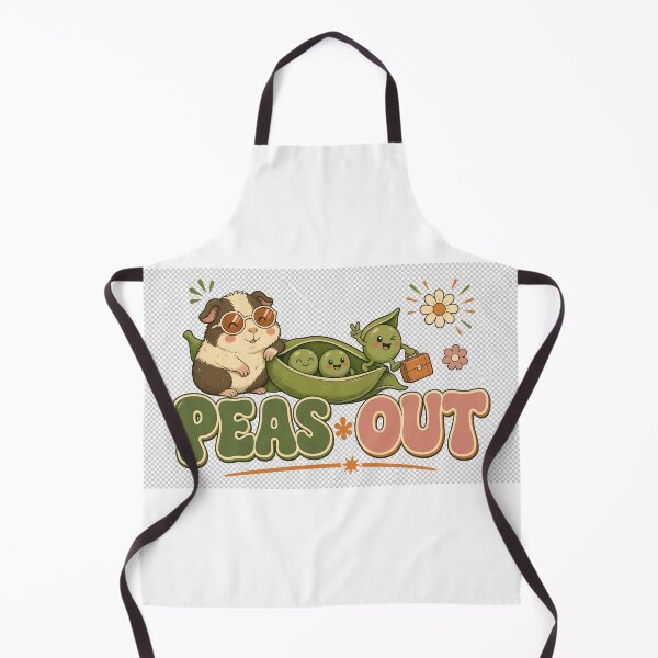 Item preview, Peas Out Cute Guinea Pig Pun designed and sold by davitabros.