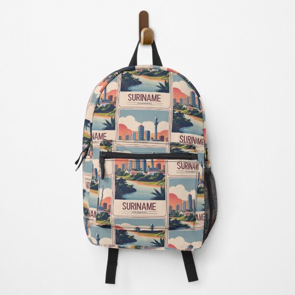 Item preview, Paramaribo Suriname Vintage Travel Tourism designed and sold by TravelersGems.