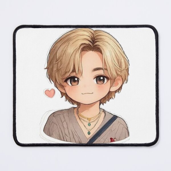 Item preview, BTS V Chibi Fan Art | Taehyung Cute Kpop Illustration | Kim Taehyung ARMY Gift designed and sold by Sandra2913.