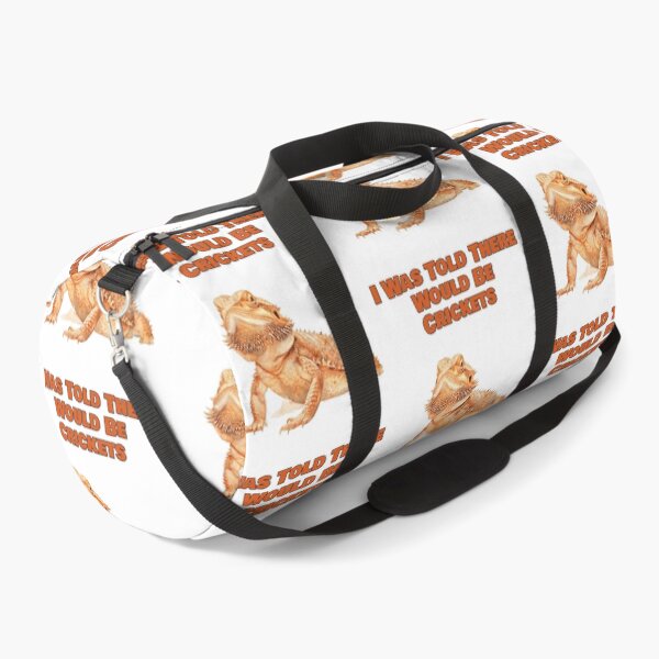 Item preview, I Was Told There Would Be Crickets Bearded Dragon Design designed and sold by NatureUnleashed.