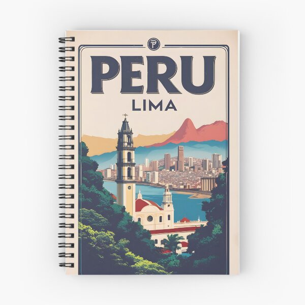 Item preview, Lima Peru Vintage Travel Tourism designed and sold by TravelersGems.