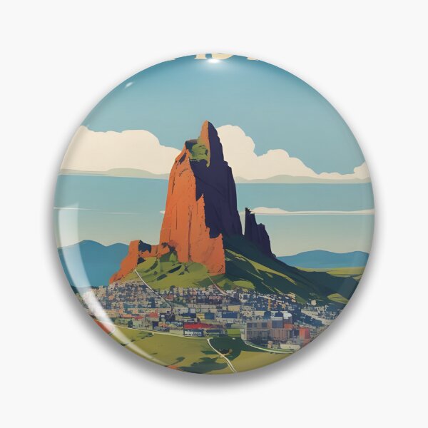 Item preview, Adamstown Pitcairn Islands Vintage Travel designed and sold by TravelersGems.