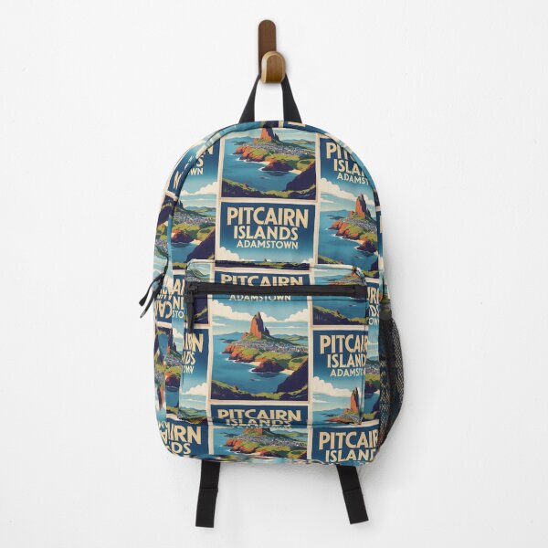 Item preview, Adamstown Pitcairn Islands Vintage Travel designed and sold by TravelersGems.
