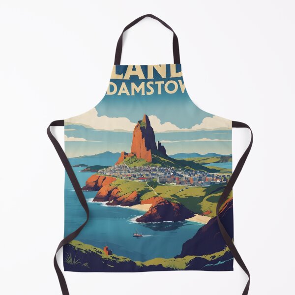 Item preview, Adamstown Pitcairn Islands Vintage Travel designed and sold by TravelersGems.