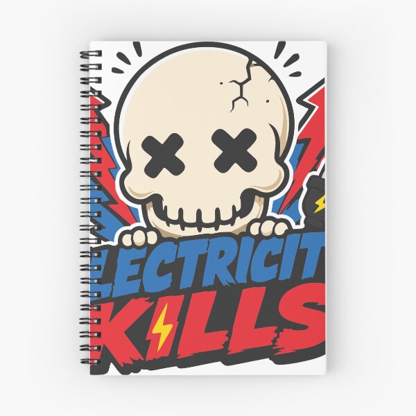Item preview, Be careful Electricity Kills You designed and sold by cesarshop.