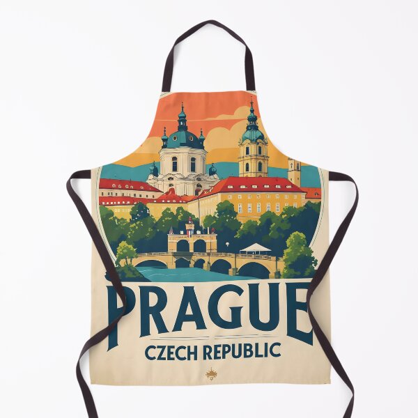 Item preview, Prague Czech Republic Vintage Travel Tourism designed and sold by TravelersGems.