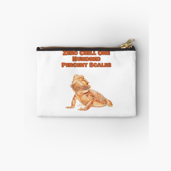 Item preview, Zero Chill One Hundred Percent Scales Bearded Dragon Design designed and sold by NatureUnleashed.