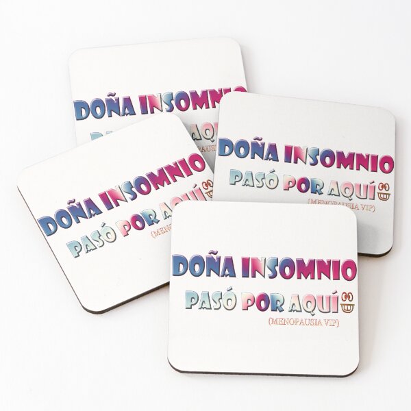 Item preview, Doña insomnio pasó por aquí - Menopausia VIP  designed and sold by Yamy Morrell Art and Design.