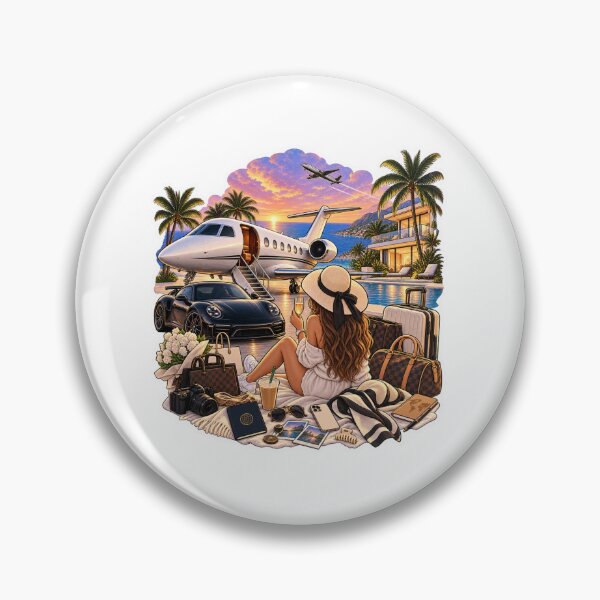 Item preview, Travel luxury girl designed and sold by GridiStudio.