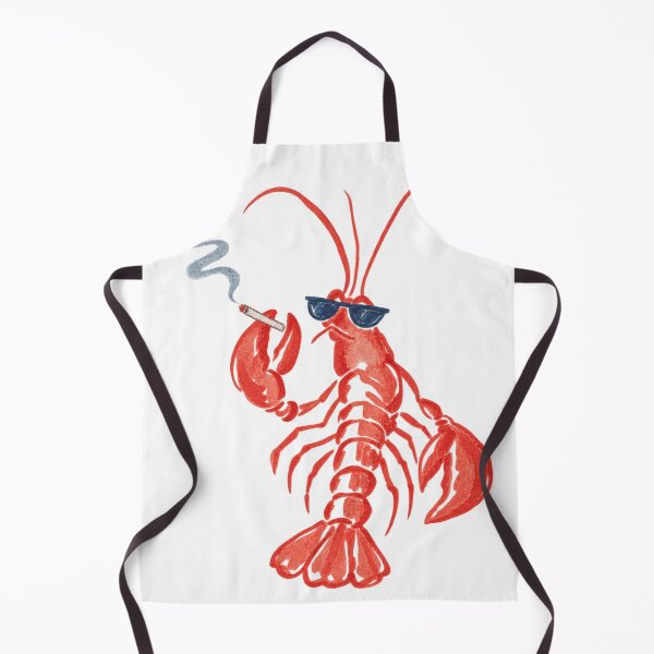 Item preview, Smoking Lobster in Sunglasses designed and sold by saltyhydrangea.