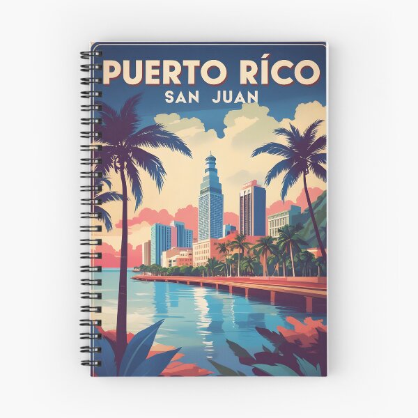 Item preview, San Juan Puerto Rico Vintage Travel Tourism designed and sold by TravelersGems.