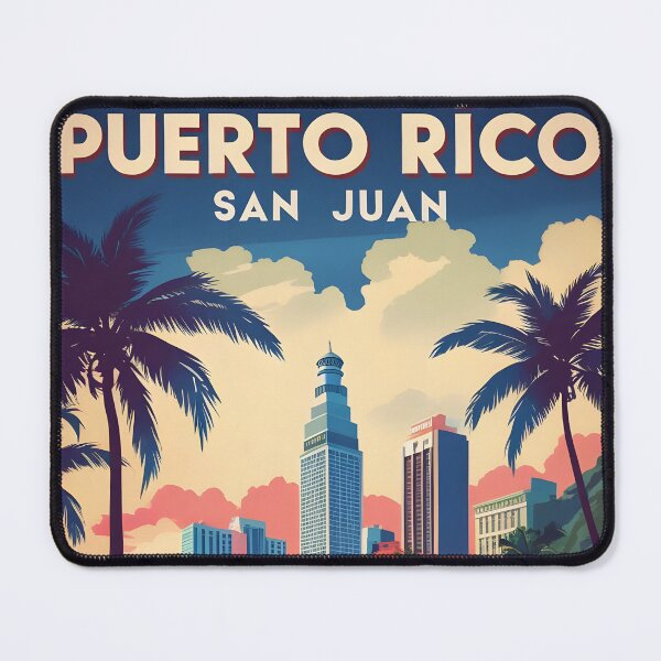Item preview, San Juan Puerto Rico Vintage Travel Tourism designed and sold by TravelersGems.