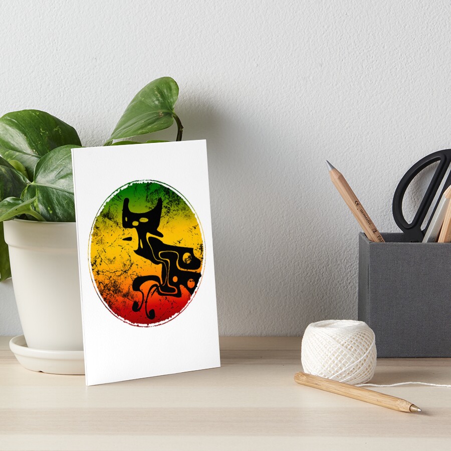 Item preview, Art Board Print designed and sold by RastafarReggae.