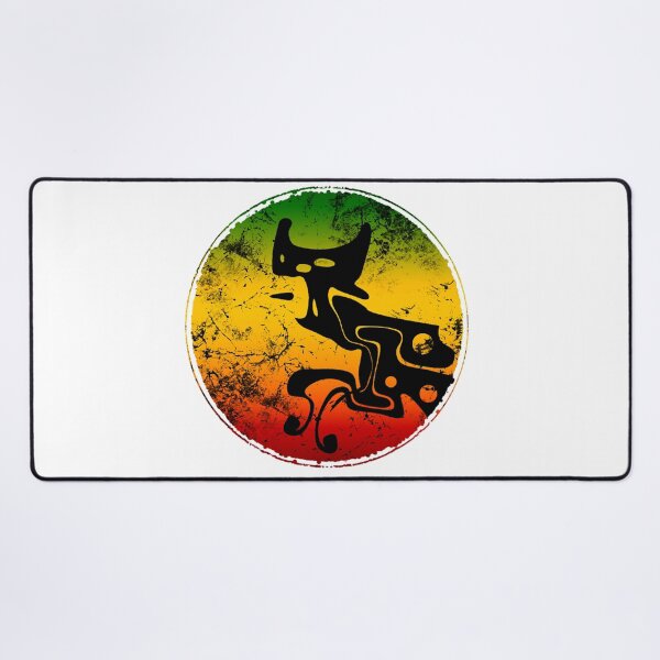 Item preview, Abstract Reggae Kitty designed and sold by RastafarReggae.