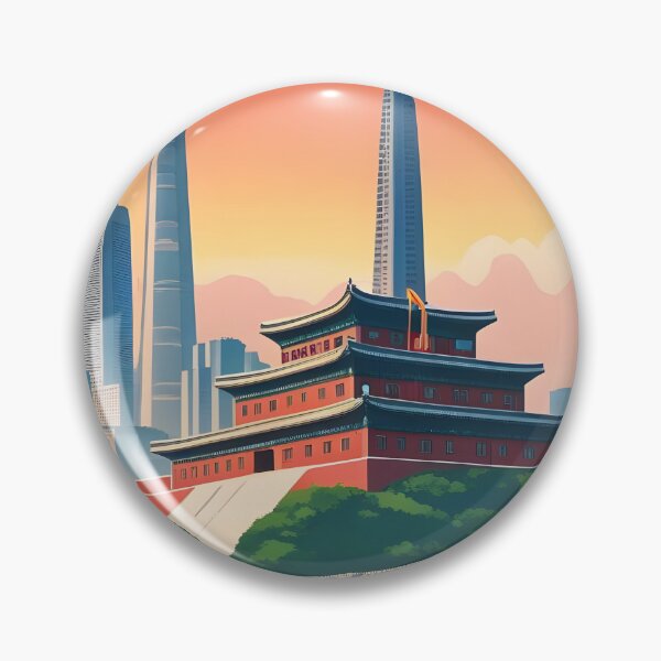 Item preview, Pyongyang North Korea Vintage Travel Tourism designed and sold by TravelersGems.