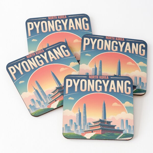Item preview, Pyongyang North Korea Vintage Travel Tourism designed and sold by TravelersGems.