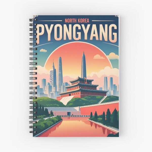 Item preview, Pyongyang North Korea Vintage Travel Tourism designed and sold by TravelersGems.