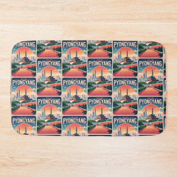 Item preview, Pyongyang North Korea Vintage Travel Tourism designed and sold by TravelersGems.