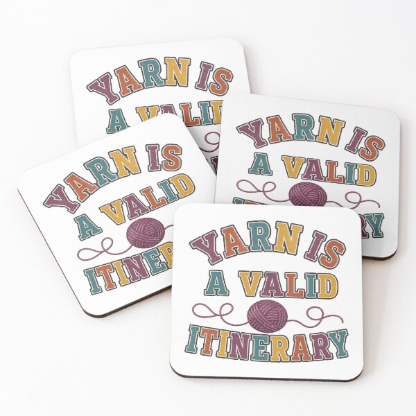 Item preview, Yarn Is A Valid Itinerary designed and sold by aihrgdesign.