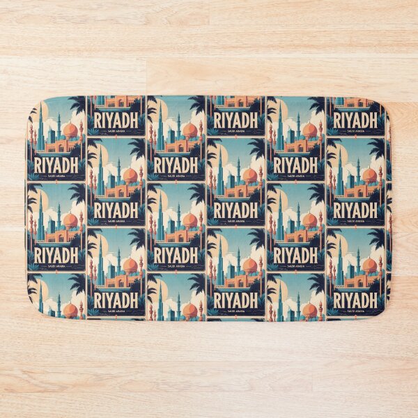 Item preview, Riyadh Saudi Arabia Vintage Travel Tourism designed and sold by TravelersGems.