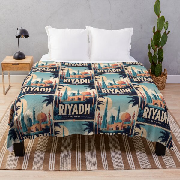 Item preview, Riyadh Saudi Arabia Vintage Travel Tourism designed and sold by TravelersGems.