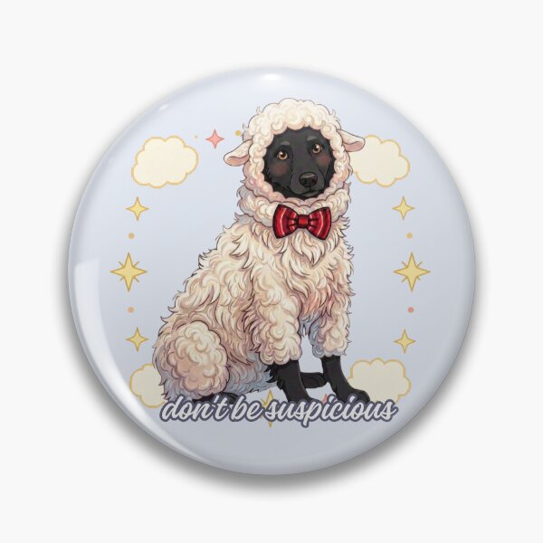 Item preview, Chaps Don't Be Suspicious Dog in Sheep Costume designed and sold by Marukami99.