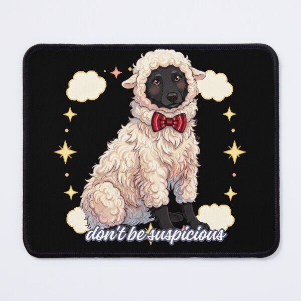 Item preview, Chaps Don't Be Suspicious Dog in Sheep Costume designed and sold by Marukami99.