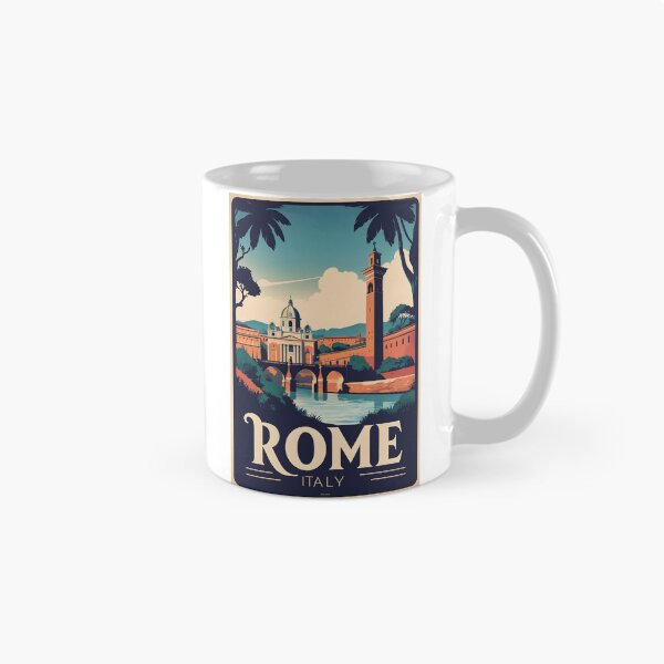 Item preview, Rome Italy Vintage Travel Tourism designed and sold by TravelersGems.