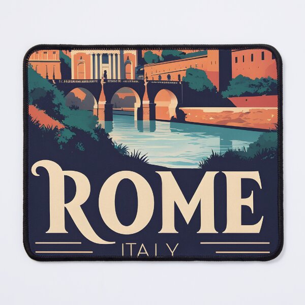 Item preview, Rome Italy Vintage Travel Tourism designed and sold by TravelersGems.