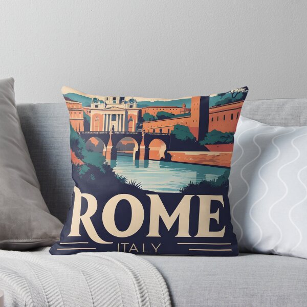 Item preview, Rome Italy Vintage Travel Tourism designed and sold by TravelersGems.