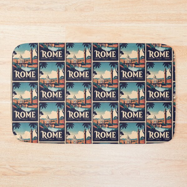 Item preview, Rome Italy Vintage Travel Tourism designed and sold by TravelersGems.