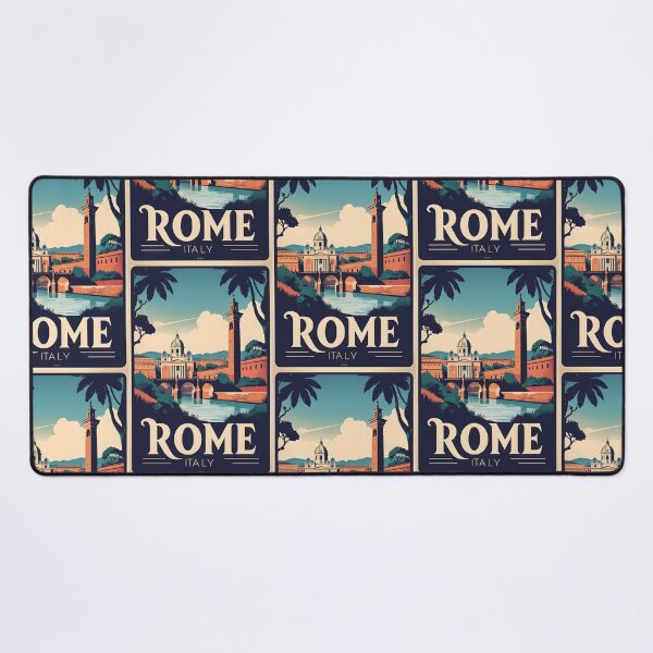 Item preview, Rome Italy Vintage Travel Tourism designed and sold by TravelersGems.