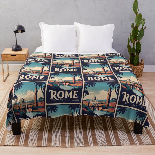 Item preview, Rome Italy Vintage Travel Tourism designed and sold by TravelersGems.