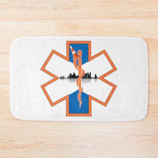 Item preview, Tartan Army Traffic Cone Boston EMS Star of Life designed and sold by FireEMSDesigns.
