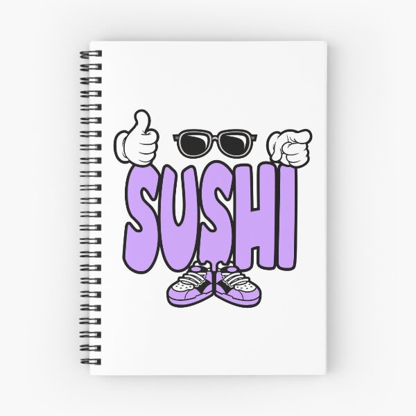 Item preview, SUSHI  - FOOD Graffiti Character Bold Popart designed and sold by NFTWords.