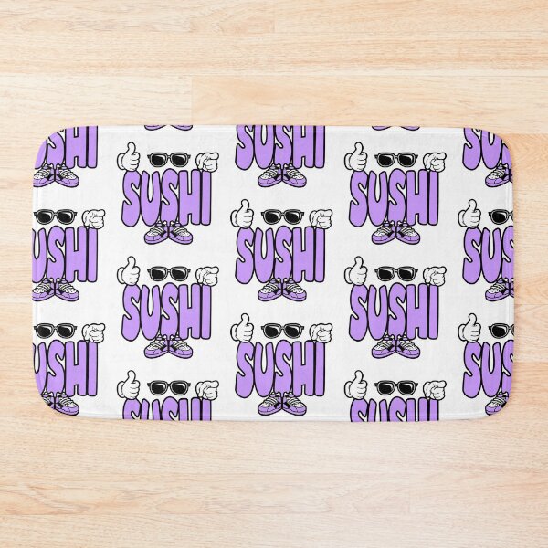 Item preview, SUSHI  - FOOD Graffiti Character Bold Popart designed and sold by NFTWords.