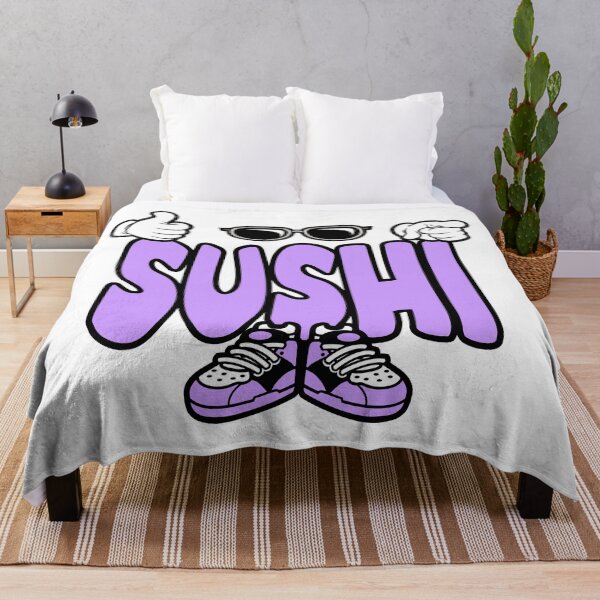 Item preview, SUSHI - FOOD Graffiti Character Bold Popart designed and sold by NFTWords.